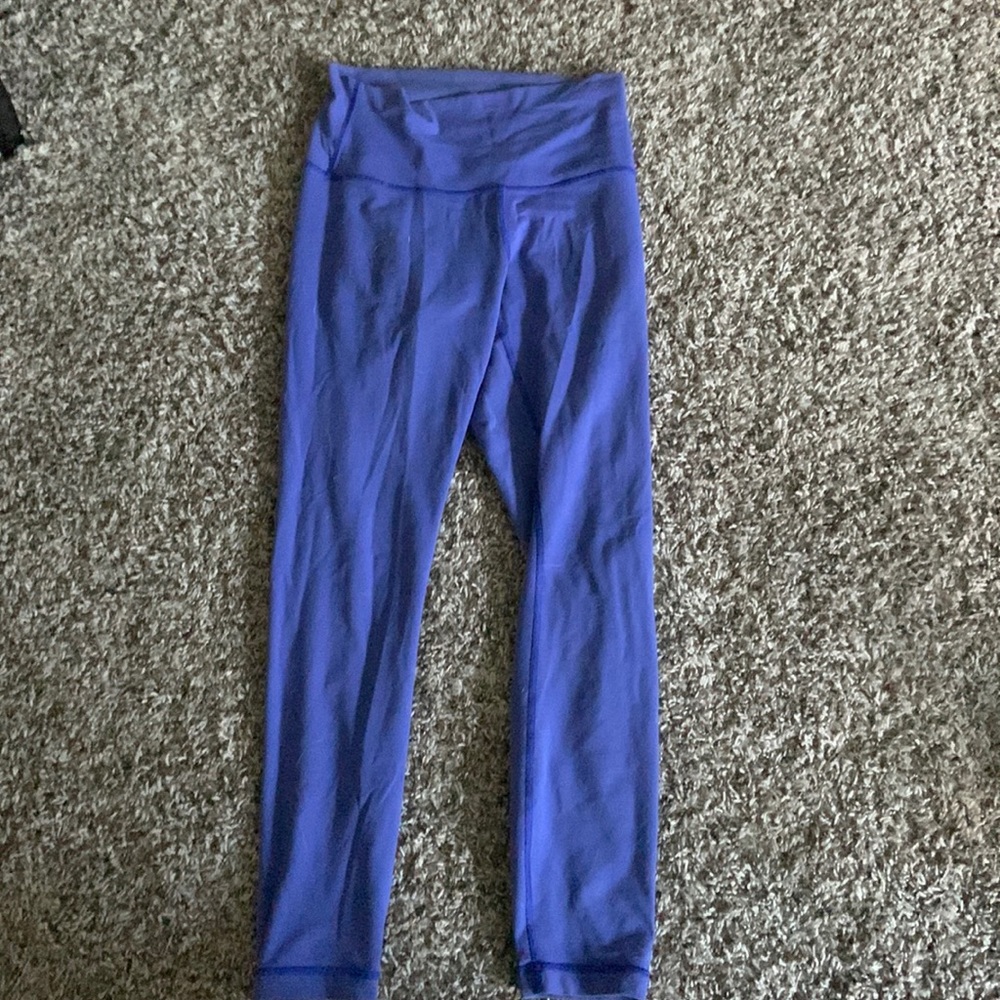 Blue LuluLemon Leggings
